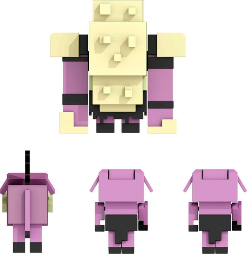 Mattel Minecraft Legends Nether Invasion Pack, Juego De 4 Fi
