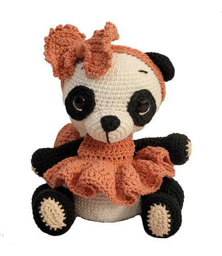 Amigurumi Panda Tejido Al Crochet