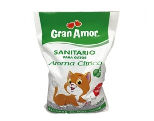 Gran Amor Sanitario Para Gatos Aroma Cítrico