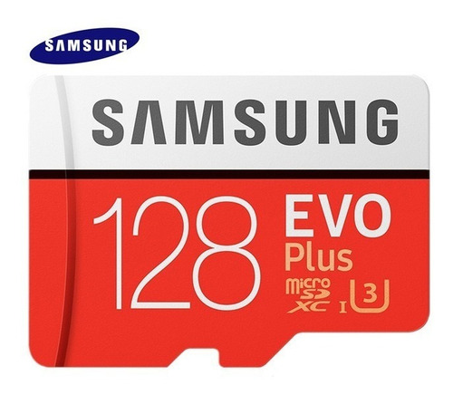 Memoria Micro Sd Xc Samsung Evo Plus 128 Gb Clase 10 U3 4khd