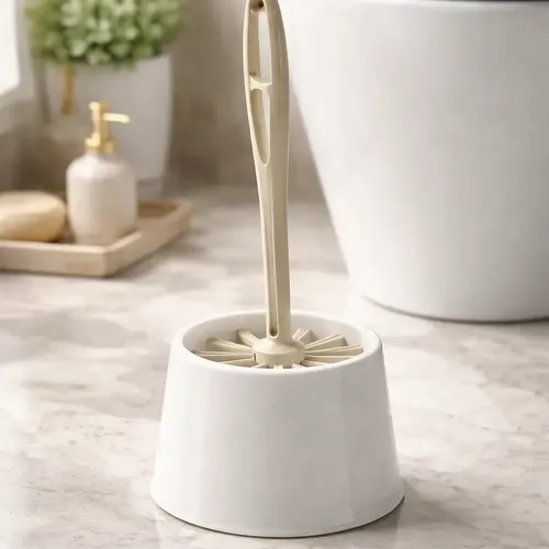 Escobilla Para Baño Con Depósito