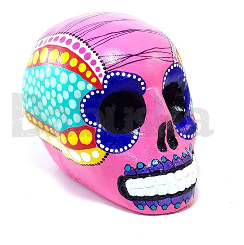 Calavera Mexicana Brisa - Diseños Unicos! Pintada A Mano