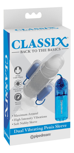 Sexshop Funda Vibrador Classix Juguete Sexual Erótico 