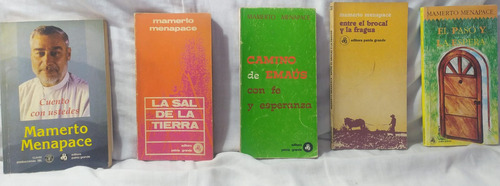 Mamerto Menapace Lote De 7 Libros