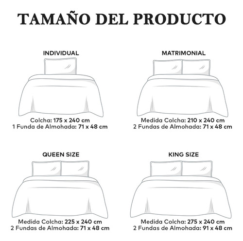 Juego de Ligero Edredón Doble Vista con 2 Fundas King Size Nanwei Hipoalergénico Diseño de la Tela Rayasadecuado Para Todas las Estaciones Blanco