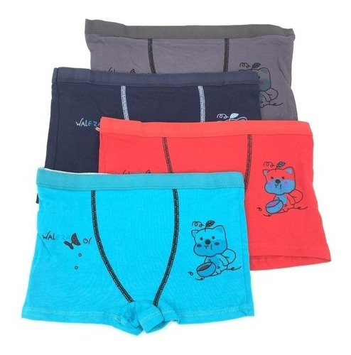 Oferta! Pack 6 Boxer Calzoncillos De Niños 2-10