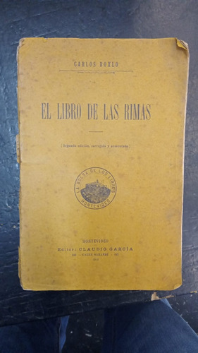 El Libro De Las Rimas - Carlos Roxlo