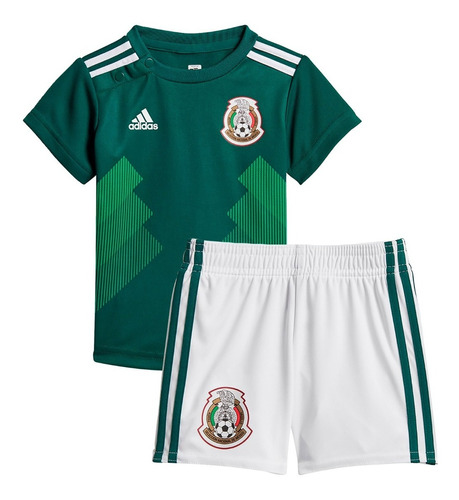 Mini Conjunto adidas Niños Verde Fmf 6 A 18 Meses Bq4690