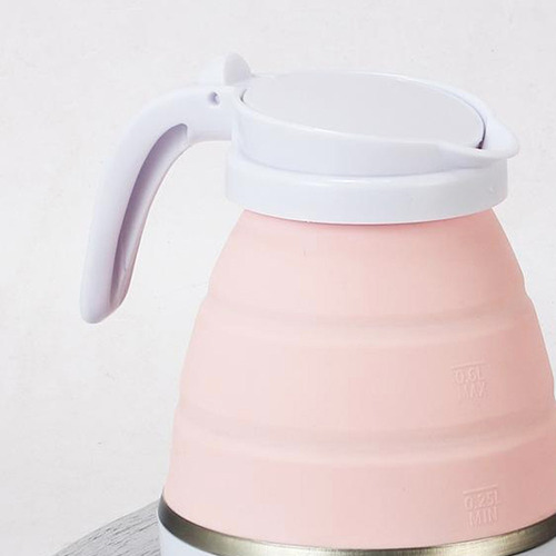 Hervidor Eléctrico Plegable De Viaje De Silicona Portátil