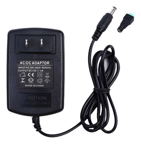 Nuevo Ac 110-240v Dc 12v 2a Poder Suministrar Adaptador Tran