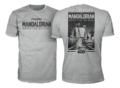 Funko Pop & Tee Star Wars The Mandalorian Playera M Grogu