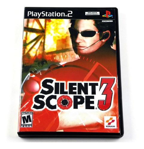 Silent Scope 3 Original Playstation 2 Ps2