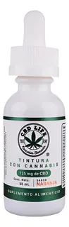 Aceite Cbdlife Natural Tintura De 125mg Gotas Sabor Naranja
