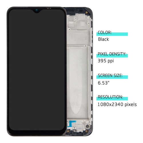 Imagen 3 de 6 de Pantalla Lcd Para Xiaomi Redmi 9 Con Marco Original