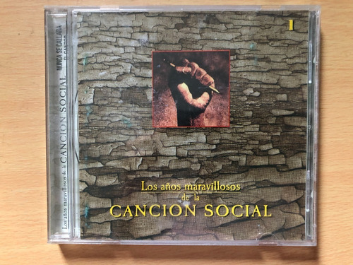 Cd Los Años Maravillosos Canción Social. M Sosa, A Cortes