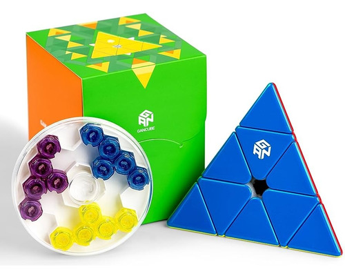 Cubo Profesional Pyraminx Gan Enhanced Competencia Ultimo 