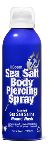 H2ocean Sea Salt Body Piercing Aftercare Spray 6 Fl. Oz