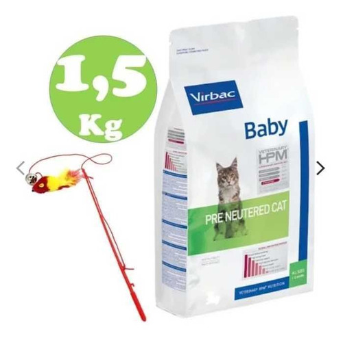 Virbac Hpm Baby Cat ( Gato Cachorro)1,5kg + Regalo