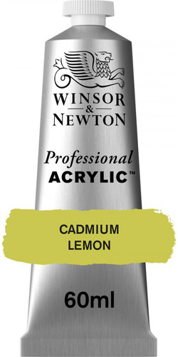 Tinta Acrílica Winsor & Newton Prof 60ml S3 Cadmium Lemon