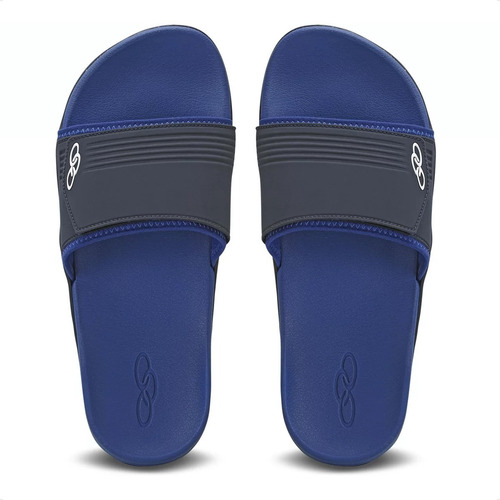 Imagen 1 de 6 de Chinelas Olympikus Aruba Hombre Casual C/ Velcro