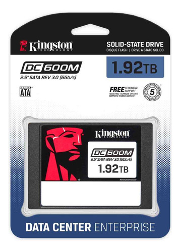 Disco Interno Ssd Kingston Dc600m 1920 Gb 2.5  Sata3 Nand 3d