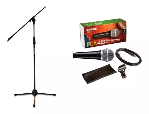 MICROFONO SHURE PGA48XLR BOBINA MOVIL