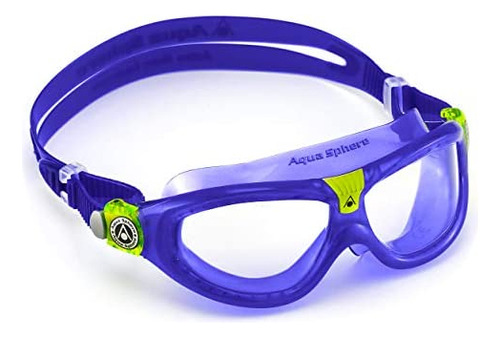 Lentes De Natación Aqua Sphere Seal Kid 2, Lima Violeta