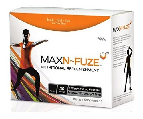 Max N-fuze, Reposición Nutricional, 30 Paquetes (0.24 Onza)