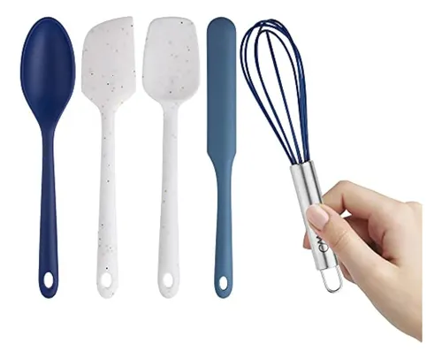 Cocine Con Los Utensilios De Cocina De Silicona Color Mini,