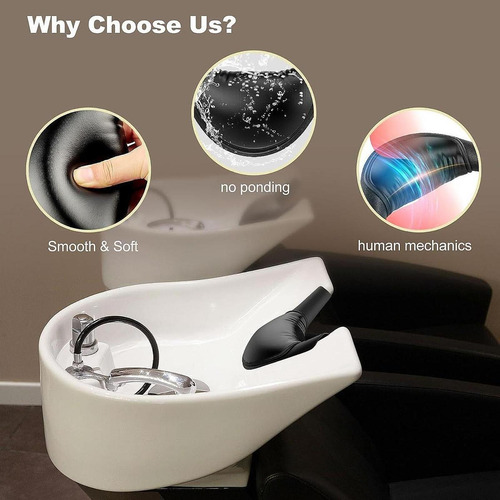Almohada Para El Cuello, Tapete Para Lavar El Cabello,
