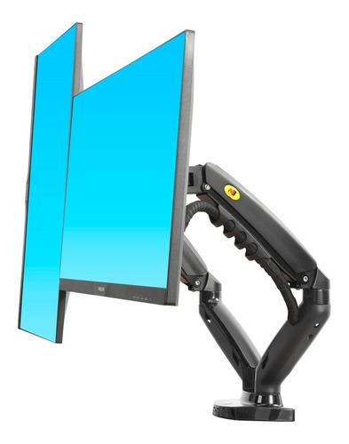 Suporte North Bayou NB F160 de mesa para TV/Monitor de 17" até 27" preto