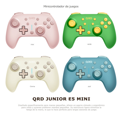 Control Joystick Inalámbrico Para Nintendo Switch Pc Gamepad Verde