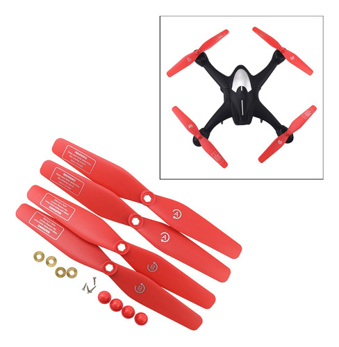 4 Piezas Rc Drone Hélice Cuchillas Accesorios Para Sjrc