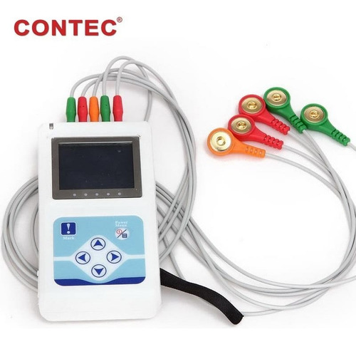 Holter Cardiaco De 3 Canales Contec Tlc9803/5000 Dinipa