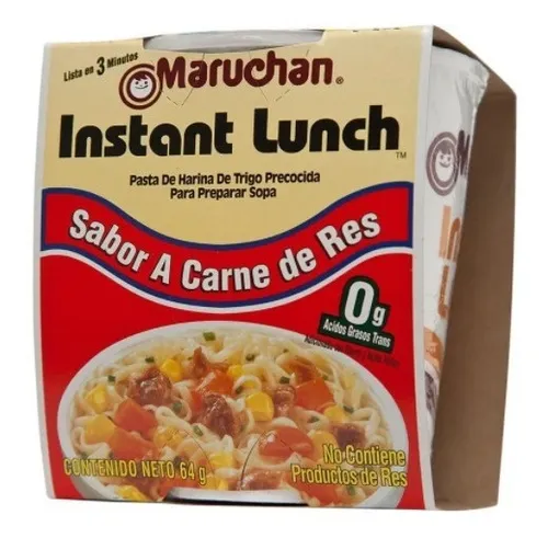 Maruchan Sopa De Pasta De Res