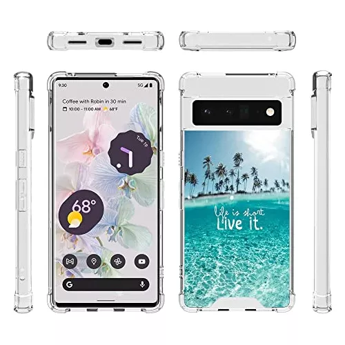 Funda TPU para Google Pixel 6A transparente