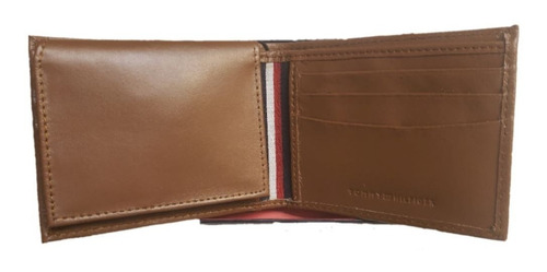 Carteira Masculina Tommy Hilfiger Leather Wallet & Valet