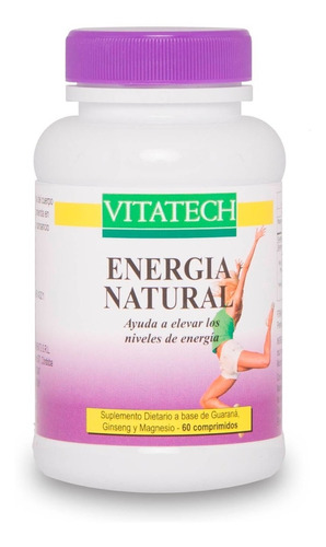 Energía Natural Vita Tech X 60 Comprimidos