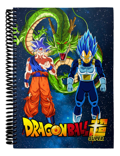 Cuaderno Libreta Anotador A5 - Dragon Ball Simil Agenda 105