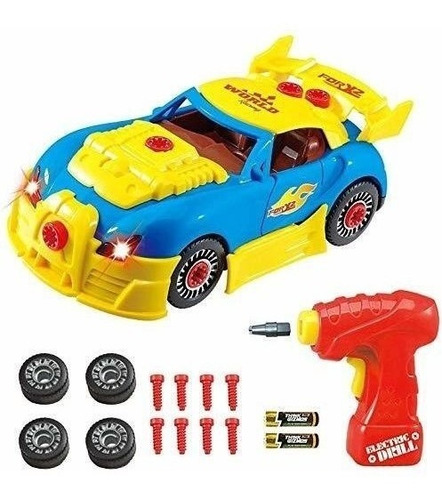 Think Gizmos Take Apart Toy Racing Car - Kit De Construccion