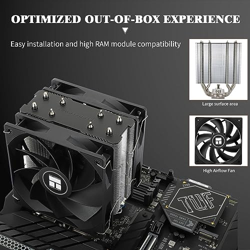 Thermalright Assassin X 120 V2 Plus Cpu Air Cooler, 4 Heat