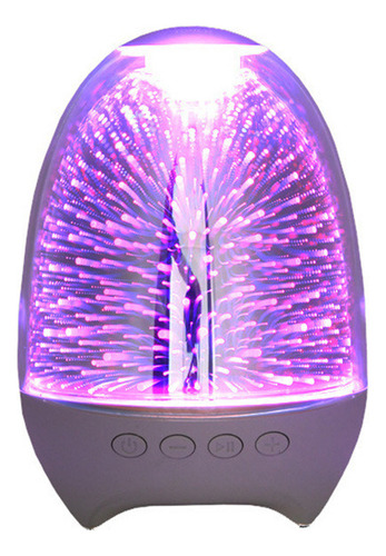 Creative Christmas Altavoz Bluetooth Con Luz Ambiental Led