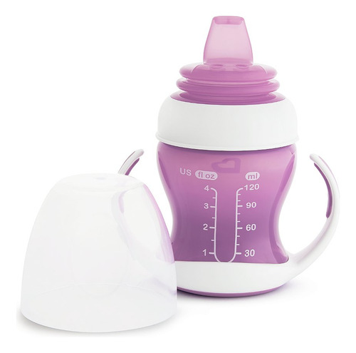 Copo De Transição 120ml Infantil Roxo Munchkin