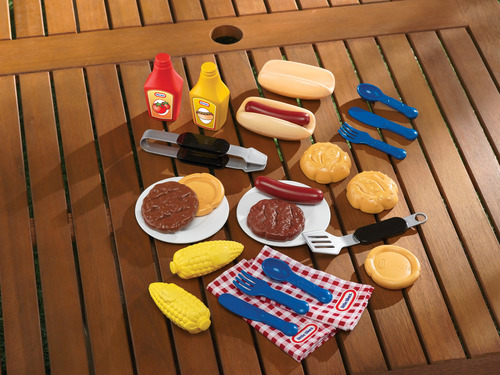 Set De Juguetes Plástico Little Tikes Para Barbacoa Infantil Color