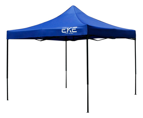 Carpa Toldo 3 X 3 Lona Impermeable Jardin Negocio Eke Azul