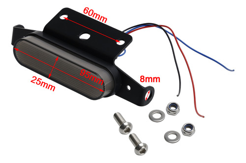 Soporte De Matrícula Fender Para Luces Traseras Para Sportst