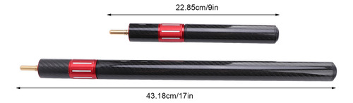 Extensor Telescópico Para Billar, 2 Unidades, 17 Pulgadas 9