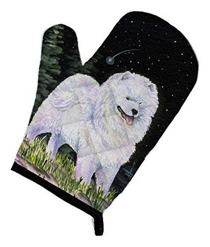 Caroline's Treasures Ss8498ovmt Starry Night Samoyedo Manopl