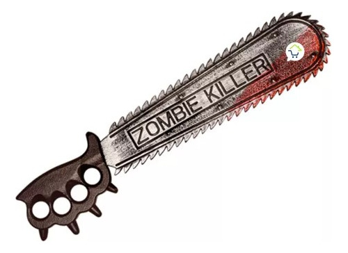 Sierra Para Halloween Accesorio Disfraz Zombie Jm5637