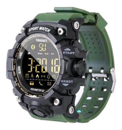 Relógio Multifunções Lokmat Ex16s Tático Militar Esportivo 